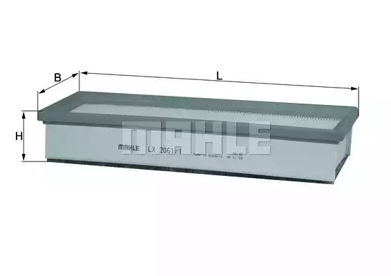 Mahle/Knecht LX 2061/1 Воздушный фильтр